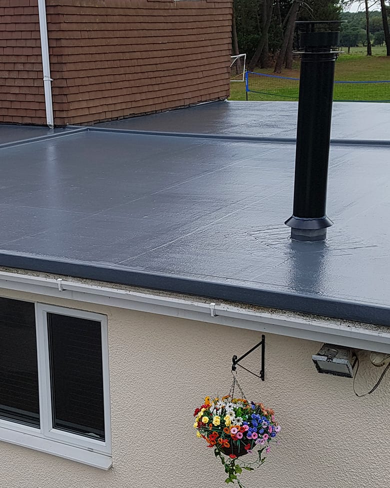 GRP roof repair services